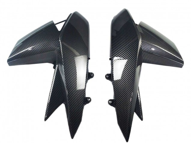 Großhandel Kawasaki Z1000 Motorrad Verkleidung 2010-2013 - Schwarze Carbonfaser