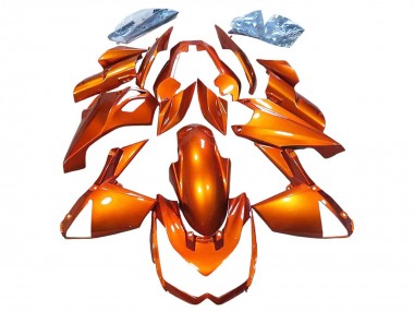 Großhandel Kawasaki Z1000 Motorrad Verkleidung 2010-2013 - Burnt Orange