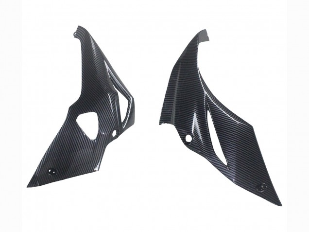 Großhandel Kawasaki Z1000 Motorrad Verkleidung 2014-2019 - Schwarze Carbonfaser