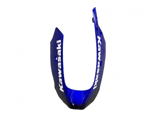 Großhandel Kawasaki ZX9R Motorrad Verkleidung 2000-2001 - Glanzendes Schwarz Blau Flamme Weiss