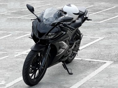 Großhandel Yamaha YZF R15 Motorrad Verkleidung 2018-2024 - Matt Schwarz