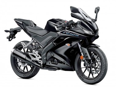 Großhandel Yamaha YZF R125 Motorrad Verkleidung 2019-2024 - Matt Schwarz