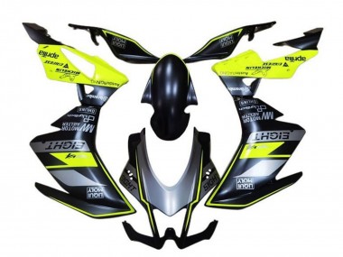 Großhandel Aprilia RSV4 1000 Motorrad Verkleidung 2009-2015 - Matt Schwarz Grau Grun