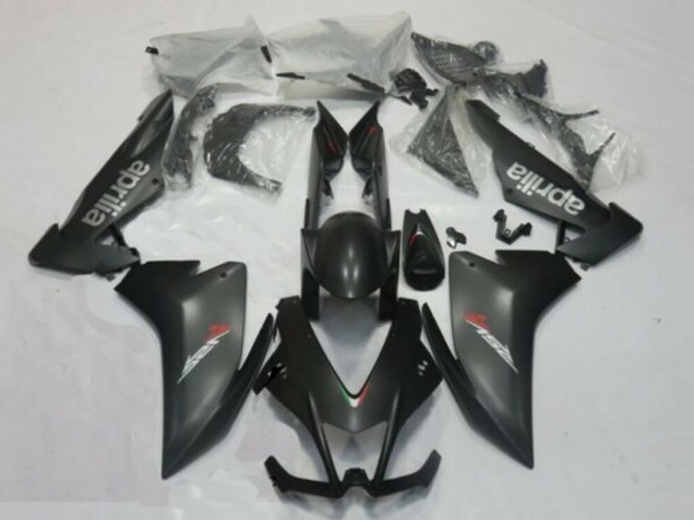 Großhandel Aprilia RSV4 1000 Motorrad Verkleidung 2009-2015 - Matt Schwarz Silber Rot Aufkleber