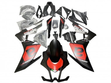 Großhandel Aprilia RSV4 1000 Motorrad Verkleidung 2016-2020 - Matt Schwarz Rot Weiss
