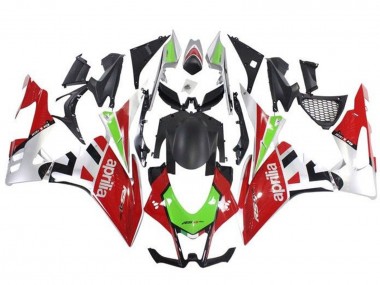 Großhandel Aprilia RSV4 1000 Motorrad Verkleidung 2016-2020 - Rot Grun Silber Schwarz