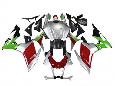 Großhandel Aprilia RSV4 1000 Motorrad Verkleidung Kit 2016-2020 - Silber Rot Schwarz Grun