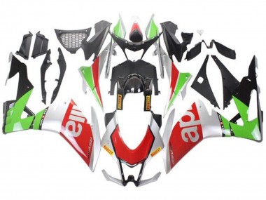 Großhandel Aprilia RSV4 1000 Motorrad Verkleidung 2016-2020 - Silber Rot Schwarz Grun