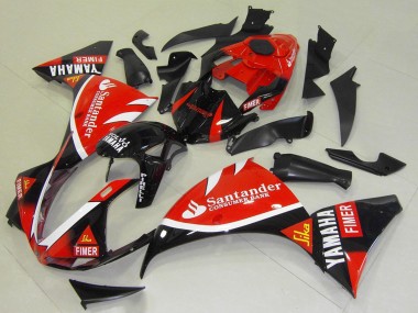 Großhandel Yamaha YZF R1 Motorrad Verkleidung 2009-2011 - Rot Schwarz Weiss Santunder Fimer
