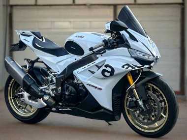 Großhandel Aprilia RSV4 1100 Motorrad Verkleidung 2021-2024 - Weiss Schwarz