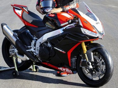 Großhandel Aprilia RSV4 1100 Motorrad Verkleidung 2021-2024 - Schwarz Rot Weiss