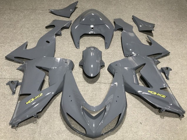 Großhandel Kawasaki ZX10R Motorrad Verkleidung 2006-2007 - Nardo Grau Gelb