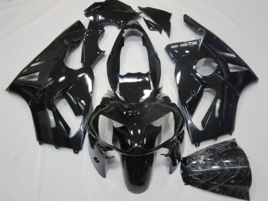 Großhandel Kawasaki ZX12R Motorrad Verkleidung 2000-2001 - Glanzendes Schwarz