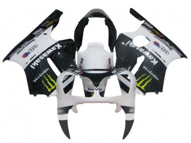 Großhandel Kawasaki ZX12R Motorrad Verkleidung 2002-2006 - Weiss Schwarz Gelb Monster