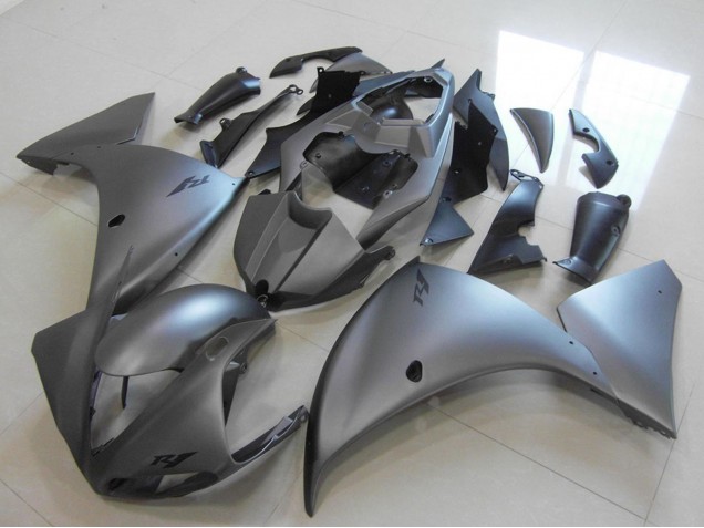 Großhandel Yamaha YZF R1 Motorrad Verkleidung 2012-2014 - Matt Grau
