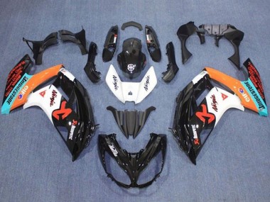 Großhandel Kawasaki Ninja 650 EX650 Motorrad Verkleidung 2012-2016 - Glanzendes Schwarz Weiss Orange Blau Rot