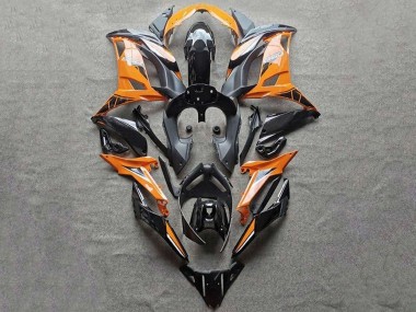 Großhandel Kawasaki Ninja 650 EX650 Motorrad Verkleidung 2020-2025 - Orange Schwarz
