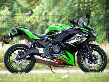 Großhandel Kawasaki Ninja 650 EX650 Motorrad Verkleidung 2020-2025 - Grun Schwarz Rot Bienenwabe