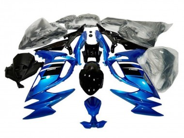 Großhandel Kawasaki Ninja 650 EX650 Motorrad Verkleidung 2020-2025 - Blau Weiss Schwarz