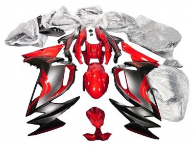 Großhandel Kawasaki Ninja 650 EX650 Motorrad Verkleidung 2020-2025 - Rot Matt Schwarz