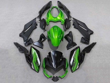 Großhandel Kawasaki Z400 Motorrad Verkleidung 2018-2024 - Grun Weiss Schwarz