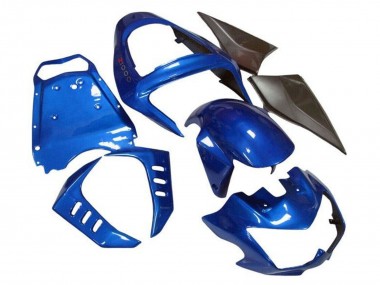 Großhandel Kawasaki Z1000 Motorrad Verkleidung 2003-2006 - Blau Matt Schwarz