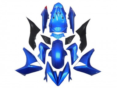 Großhandel Kawasaki Z1000 Motorrad Verkleidung 2007-2009 - Blau Schwarz