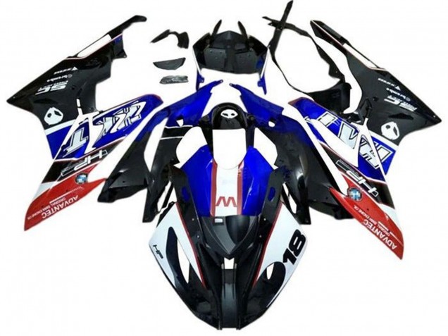 Großhandel BMW S1000RR Motorrad Verkleidung 2015-2016 - Weiss Rot Blau Schwarz