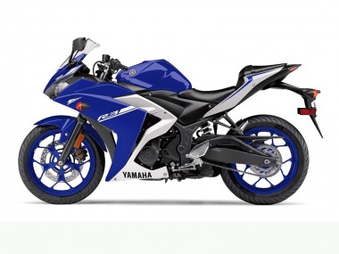 Großhandel Yamaha YZF R3 Motorrad Verkleidung 2015-2018 - Blau Weiss