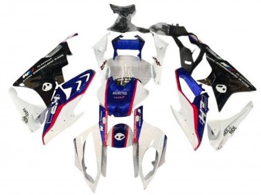 Großhandel BMW S1000RR Motorrad Verkleidung Kit 2017-2018 - Weiss Blau Rot Glanzendes Schwarz