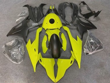 Großhandel BMW S1000RR Motorrad Verkleidung 2019-2022 - Neon Gelb Matt Schwarz