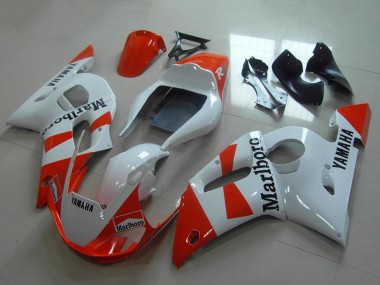 Großhandel Yamaha YZF R6 Motorrad Verkleidung 1998-2002 - Weiss Rot Marlboro