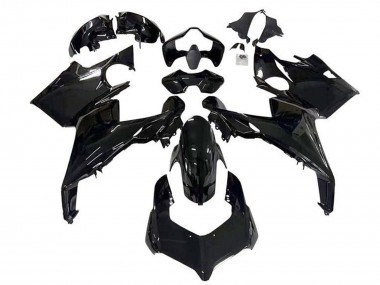 Großhandel Ducati Panigale V4 V4S Motorrad Verkleidung 2018-2019 - Glanzendes Schwarz