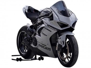 Großhandel Ducati Panigale V4 V4S Motorrad Verkleidung 2018-2019 - Grau Schwarz
