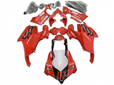 Großhandel Ducati Panigale V4 V4S Motorrad Verkleidung 2020-2021 - Rot Glanzendes Schwarz Lenovo 117