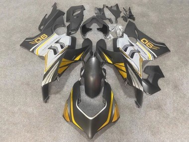 Großhandel Ducati Panigale V4 V4S Motorrad Verkleidung 2020-2021 - Weiss Gold Matt Schwarz