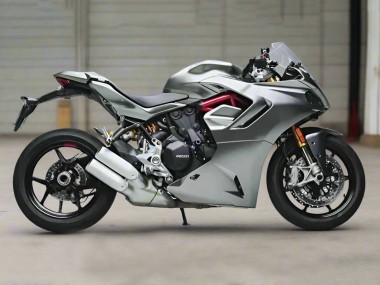 Großhandel Ducati 2021-2024 Ducati Supersport 950/950S Motorrad Verkleidung 2021-2024 - Silber