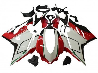 Großhandel Ducati 959/1299 Motorrad Verkleidung 2015-2020 - Weiss Rot Grun Glanzendes Schwarz