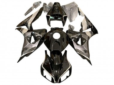 Großhandel Honda CBR1000RR Motorrad Verkleidung 2006-2007 - Grau Glanzendes Schwarz Stier