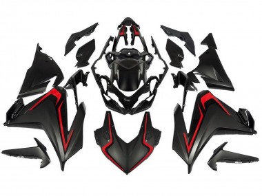Großhandel Honda CBR500R Motorrad Verkleidung 2019-2021 - Matt Schwarz Rot