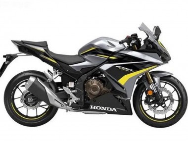 Großhandel Honda CBR500R Motorrad Verkleidung 2019-2021 - Silber Glanzendes Schwarz Gelb
