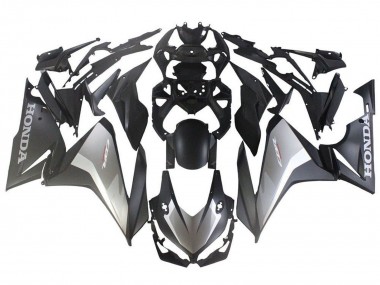 Großhandel Honda CBR500R Motorrad Verkleidung 2019-2021 - Silber Matt Schwarz