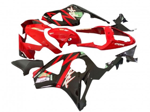 Großhandel Honda CBR900RR 929 Motorrad Verkleidung 2000-2001 - Rot Matt Schwarz Glanzendes Schwarz