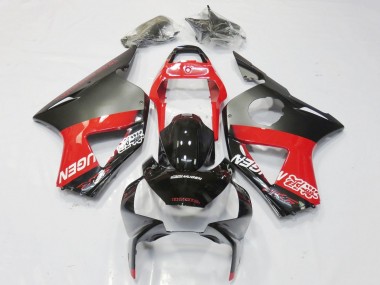 Großhandel Honda CBR900RR 954 Motorrad Verkleidung 2002-2003 - Grau Rot Glanzendes Schwarz Mugen