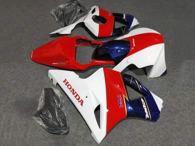 Großhandel Honda CBR900RR 954 Motorrad Verkleidung 2002-2003 - Weiss Rot Blau Rennen