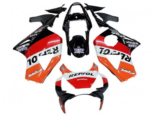 Großhandel Honda CBR900RR 954 Motorrad Verkleidung 2002-2003 - Weiss Orange Rot Glanzendes Schwarz Repsol