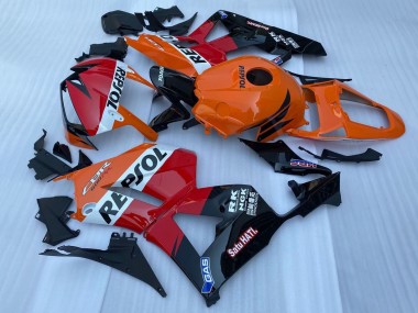 Großhandel Honda CBR600RR Motorrad Verkleidung 2013-2026 - Orange Weiss Rot Glanzendes Schwarz Repsol