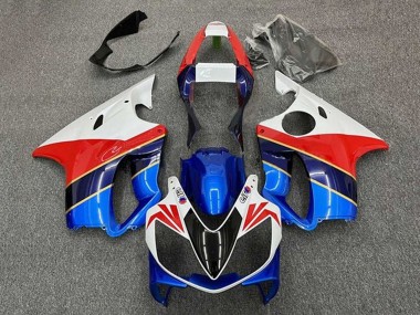 Großhandel Honda CBR600 F4i Motorrad Verkleidung 2001-2003 - Weiss Rot Blau Dunkel Blau