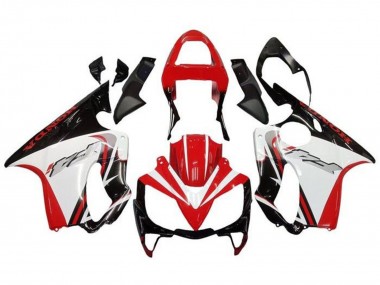 Großhandel Honda CBR600 F4i Motorrad Verkleidung 2001-2003 - Weiss Rot Glanzendes Schwarz