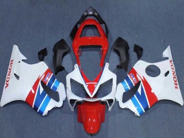 Großhandel Honda CBR600 F4i Motorrad Verkleidung 2001-2003 - Weiss Rot Blau